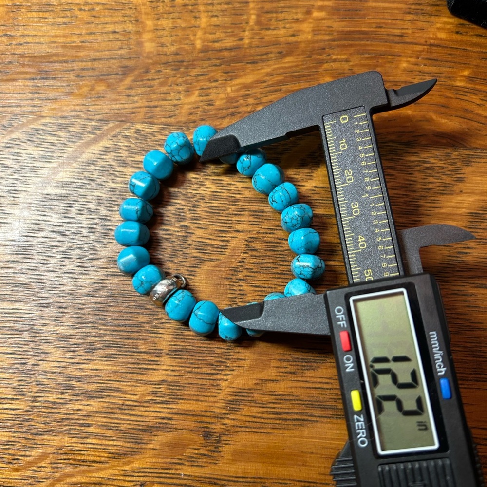 Thomas Sabo Turquoise Elastic Charm Bracelet - Picture 3 of 3